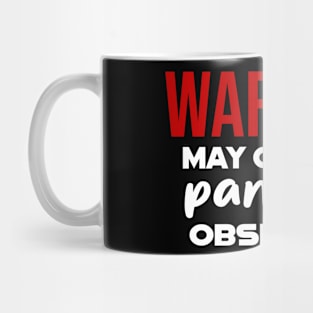 Warning: May Contain pancake Obsession Mug